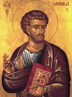 Святой Апостол и Евангелист Лука икона