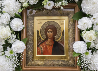 Икона Архистратига Михаила, монастырь 2023г.