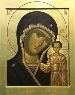 Икона Божией Матери, именуемая Казанской