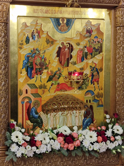 Икона Вифлеемских младенцев в монастыре